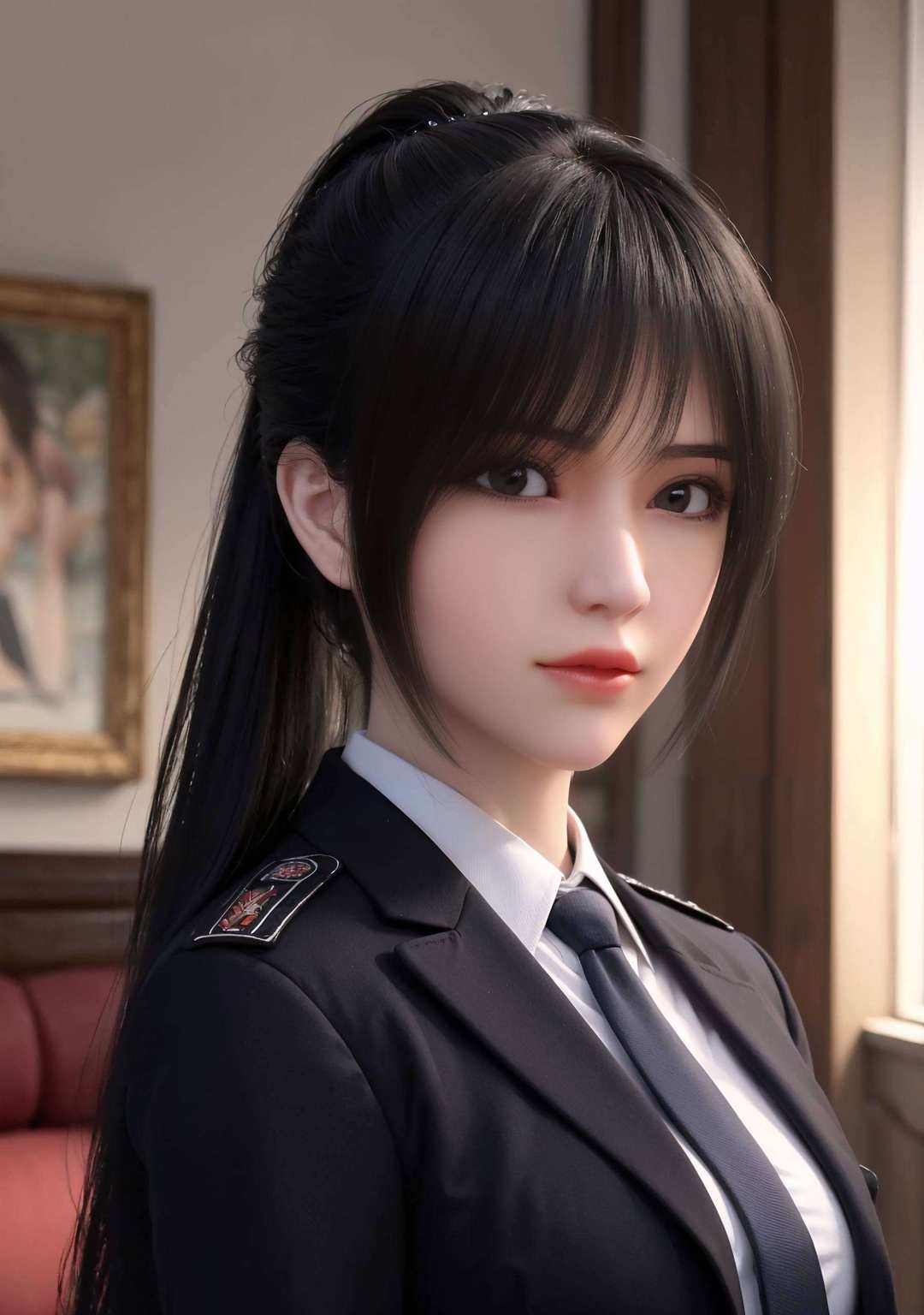 谁说战斗女神不能温柔如水？琪琳就是那个例外的美少女不仅让雄兵连的汉子们心仪不已