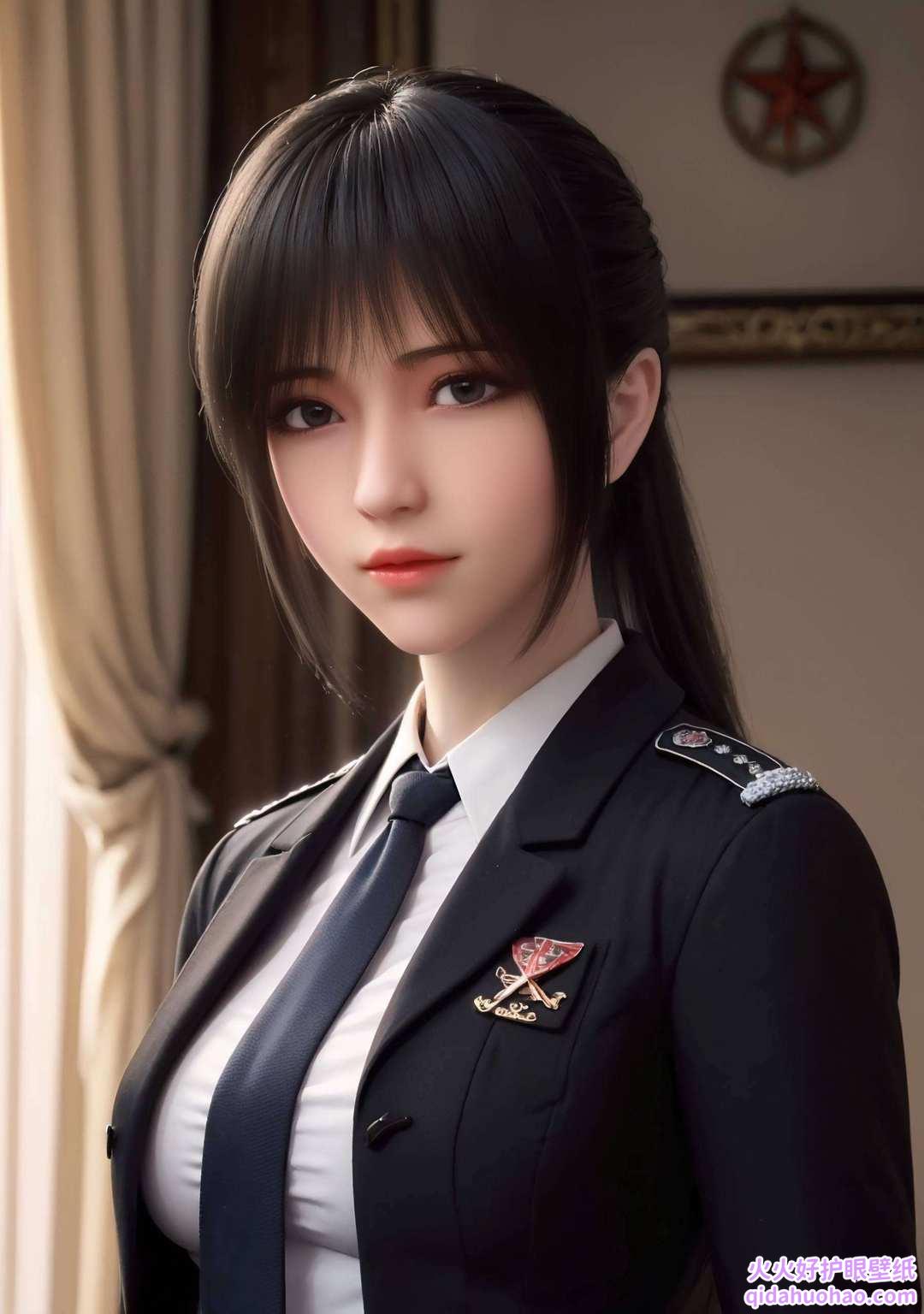 不仅让iPad壁纸们都争相穿上她的盛装谁说战士就不能美美哒？琪琳用她的头像图片告诉你：战场上也能绽放优雅