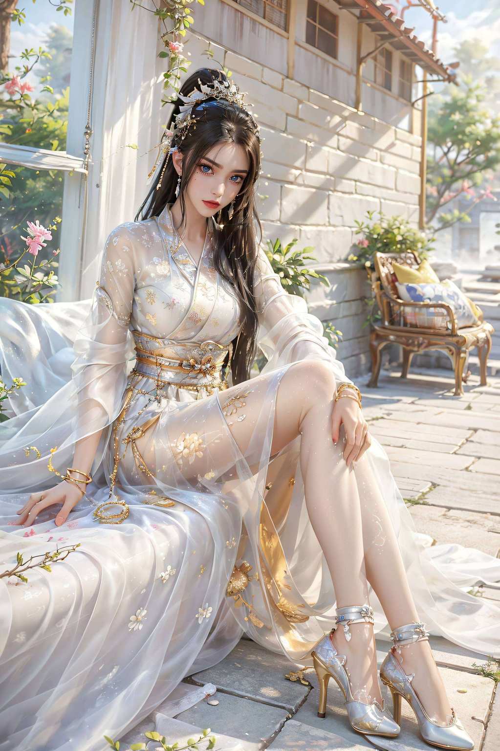 今天给大家推荐一款超炫的IPAD壁纸——永生方清雪！这位国漫女神不仅美得让人心动还带着一丝神秘的玄幻气息