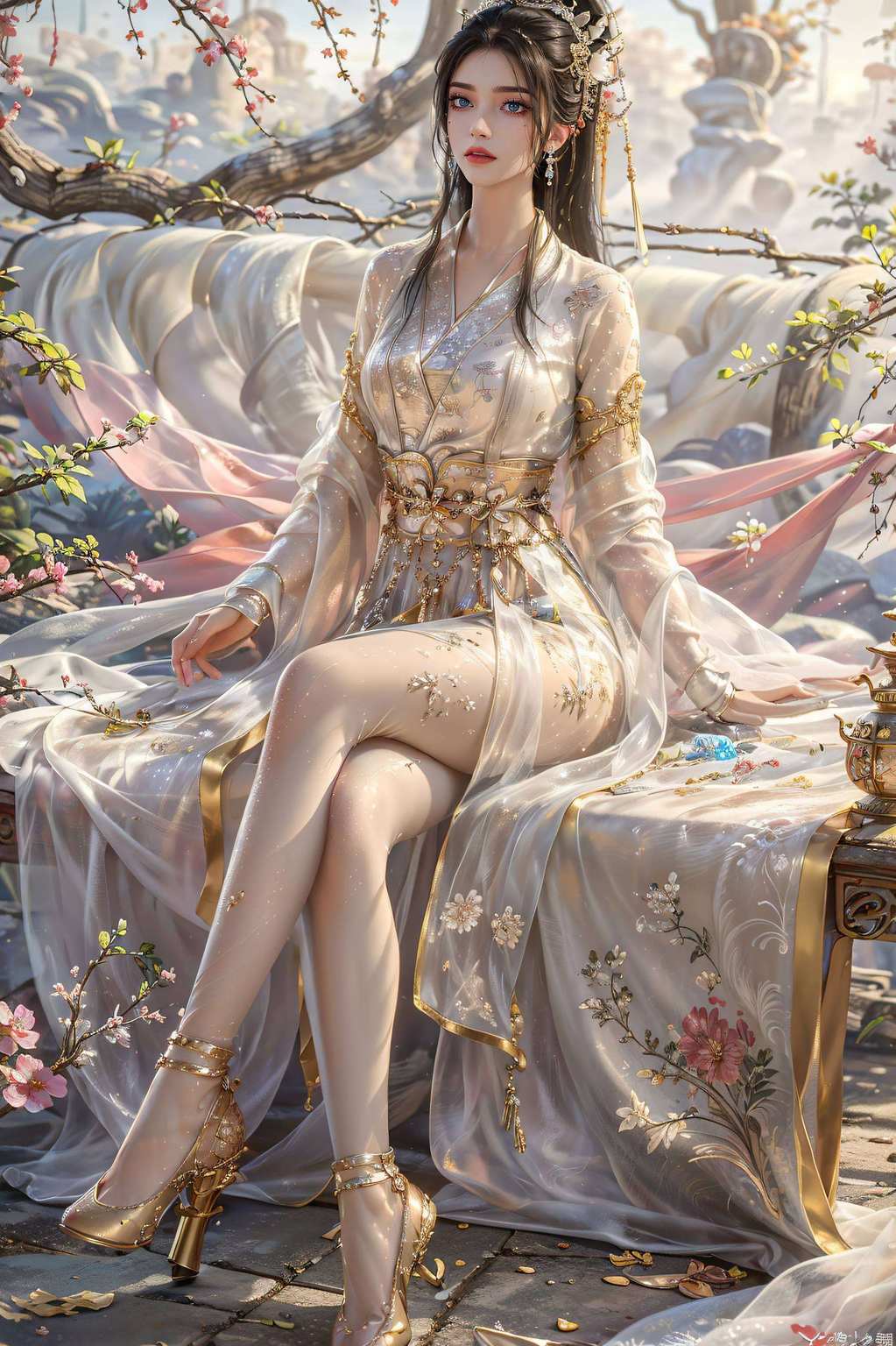 她不仅美得让人心动想象一下