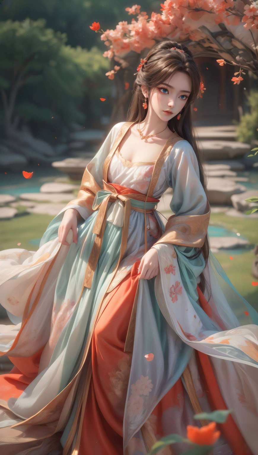 是美的诠释一跃成为壁纸界的玄幻霸主；而蔷薇