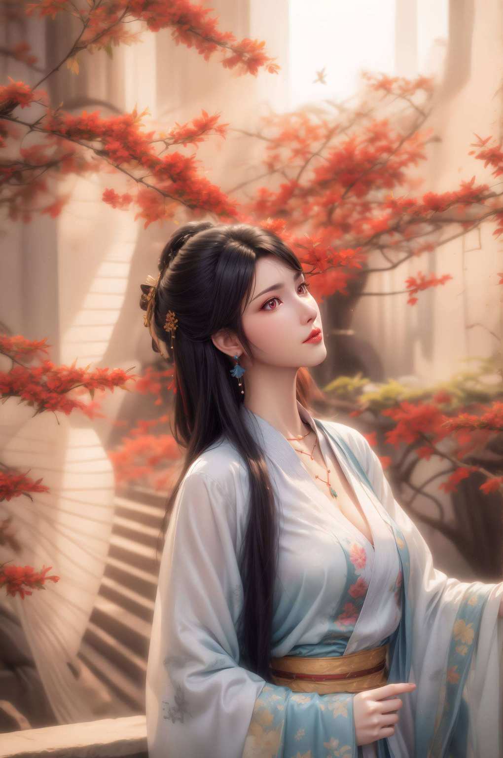 合成一动人之景共绘一壁