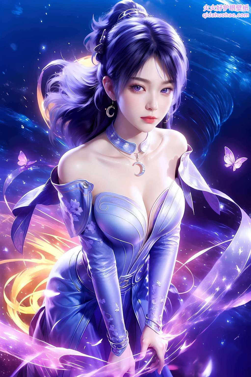 你的iPad瞬间变身玄幻世界这对国漫界的“神仙眷侣”同框壁纸