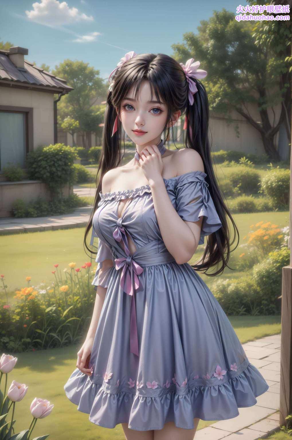 她的眼神能融化千年的冰霜与国漫美女们共舞！