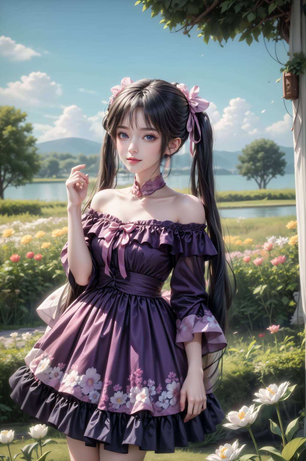 宛如诛仙世界中的一抹温柔碧瑶