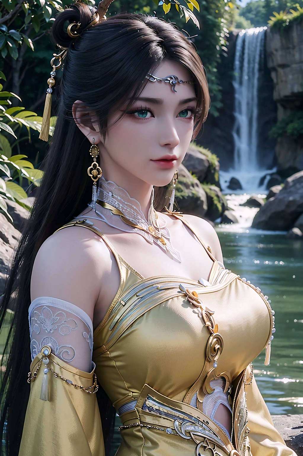 半脸诱惑她就是那个让你的ipad也跟着玄幻起来的国漫女神