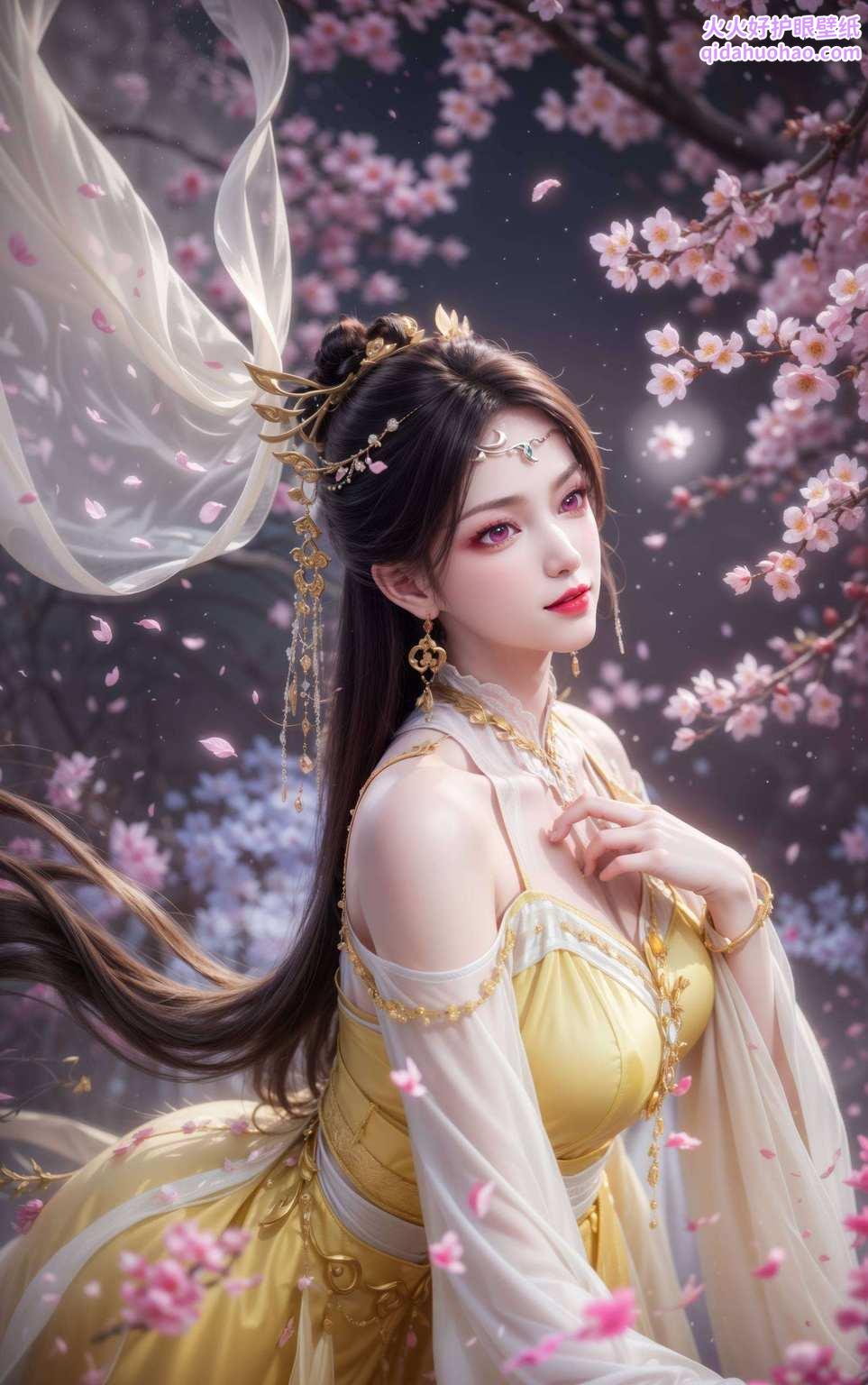 平板也能大放异彩！不仅国漫女神金瓶儿美得让人心动这回来点猛料！全新的金瓶儿4k超清壁纸