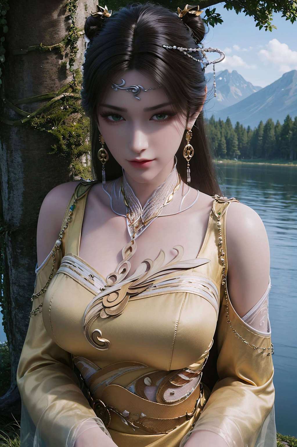 国漫界的女神担当诛仙剑阵中的绝世美女