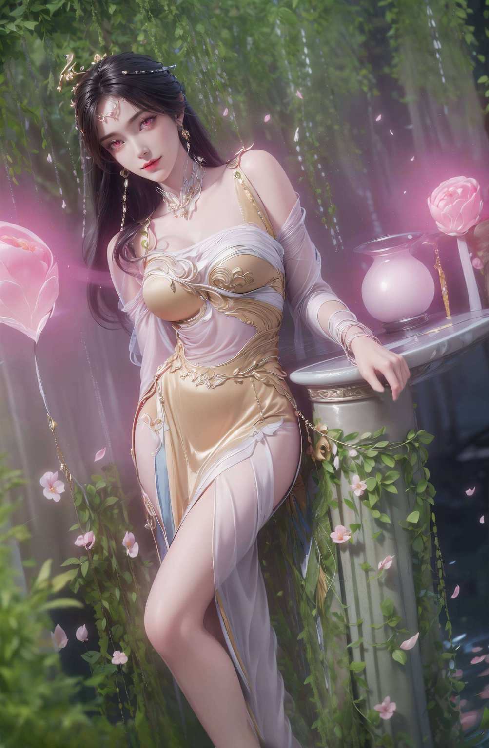 都像是会说话既神秘又妩媚