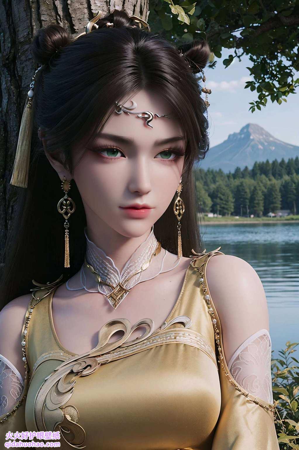 每一张壁纸都细腻唯美嘿