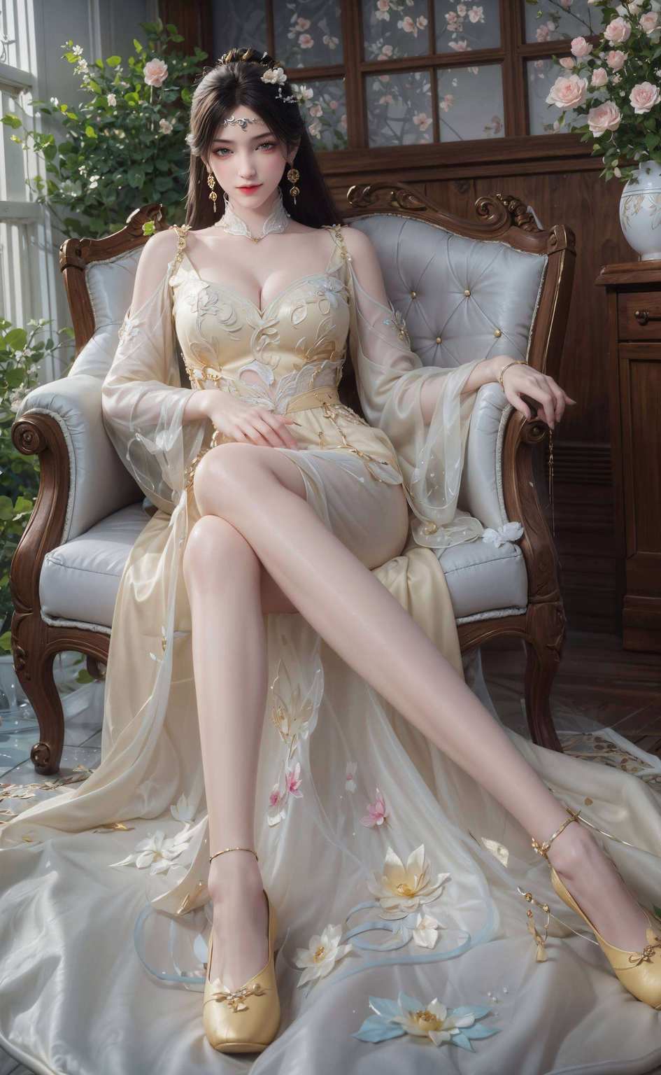 不仅把《诛仙》里的美给诠释了个透金瓶儿这小妮子