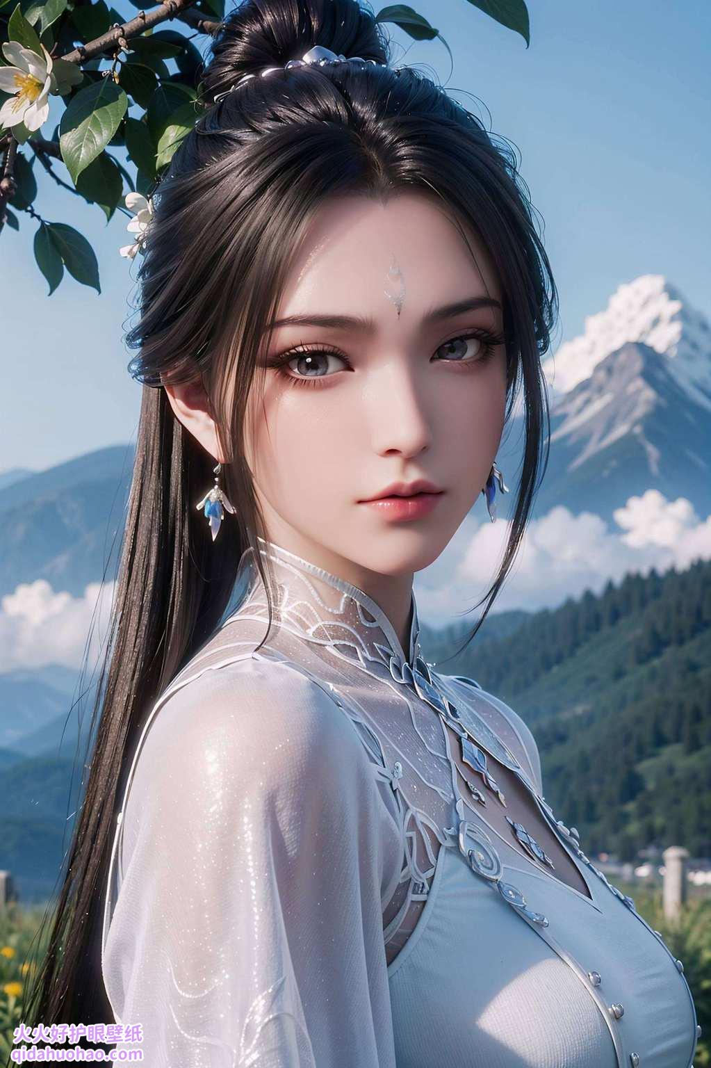 既有诛仙的玄幻色彩简直美得不要不要的