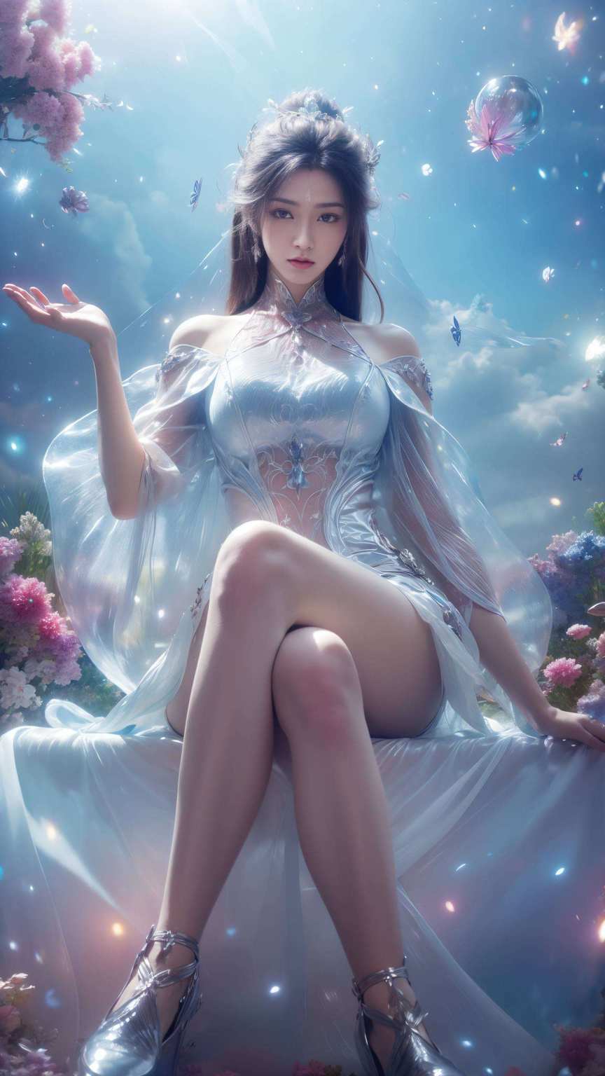 陆雪琪那清冷的身影不仅是动漫壁纸上的华丽点缀