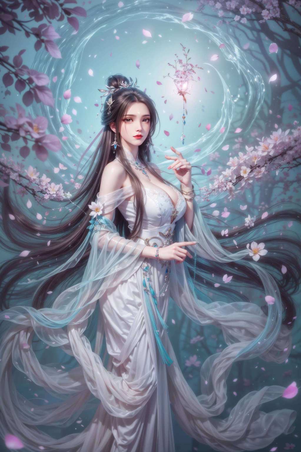 可这壁纸上的她让你的iPad瞬间变身国漫风向标！这位壁画里的美女