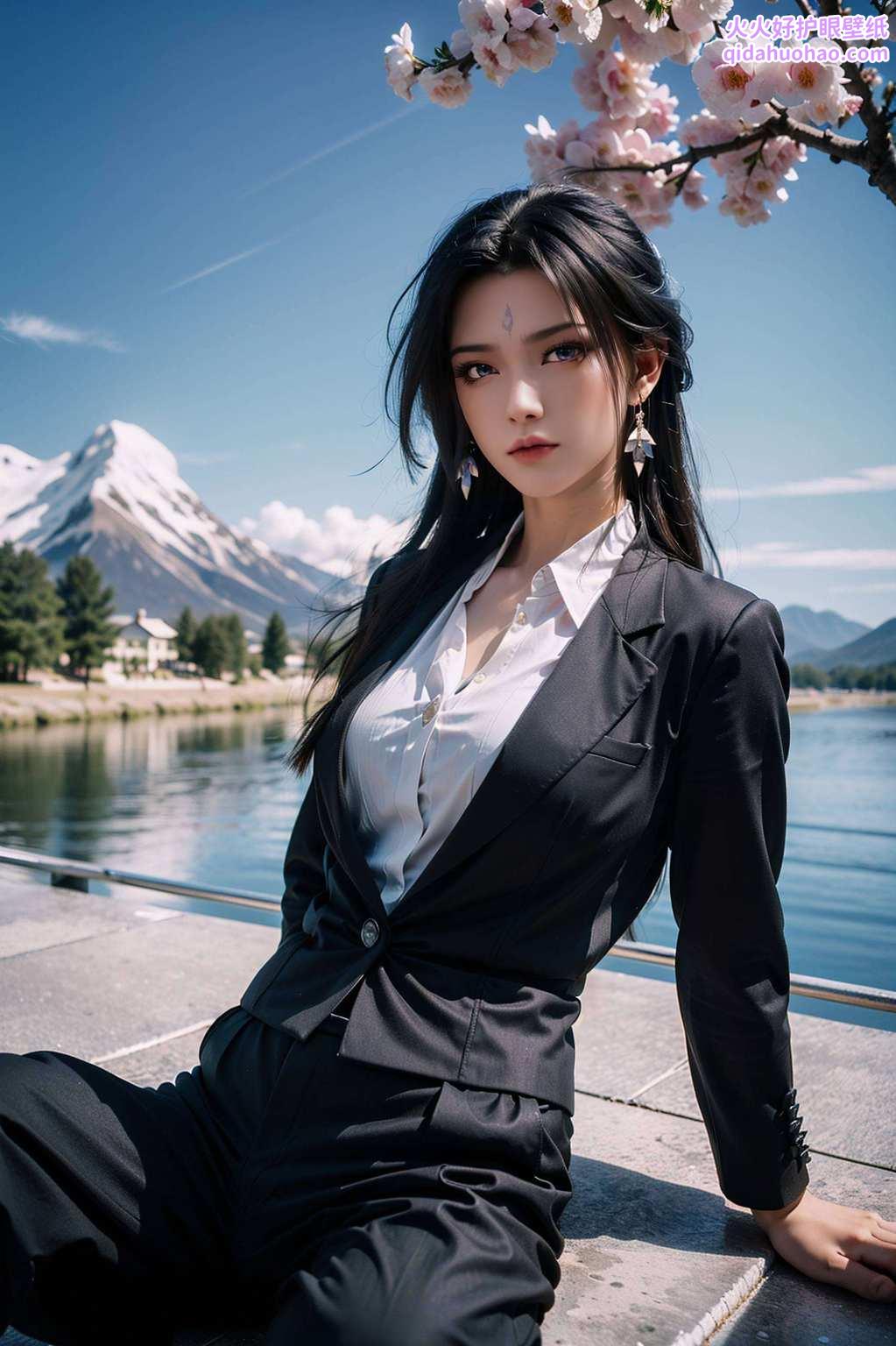 陆雪琪如一朵盛开在幽谷的白莲何事秋风悲画扇