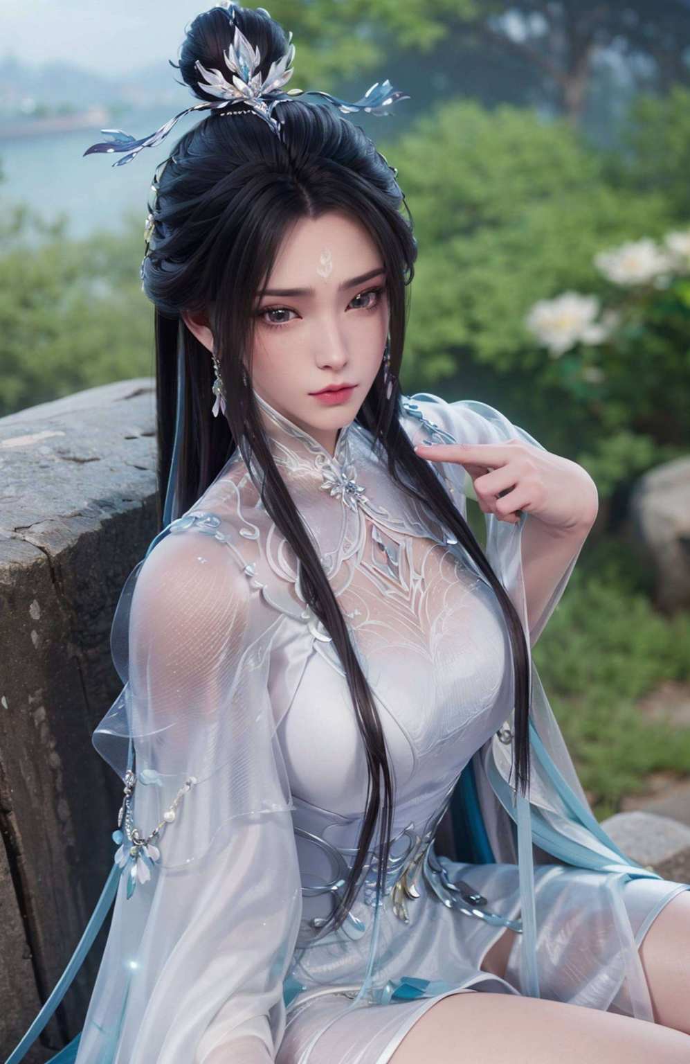 但这壁纸上的她仿佛下一秒就要从屏幕中飞出