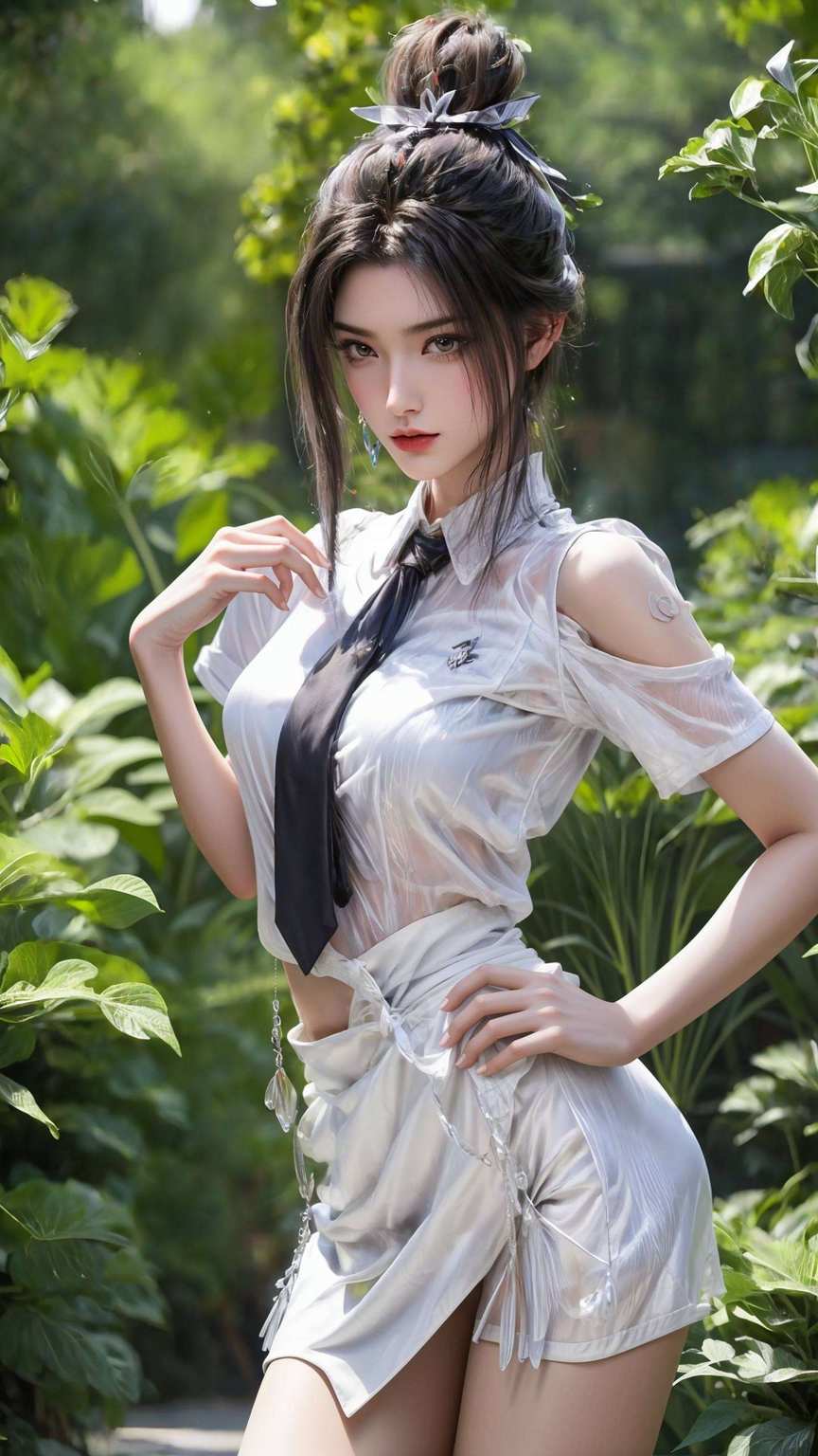 玉颜皎洁图中所示