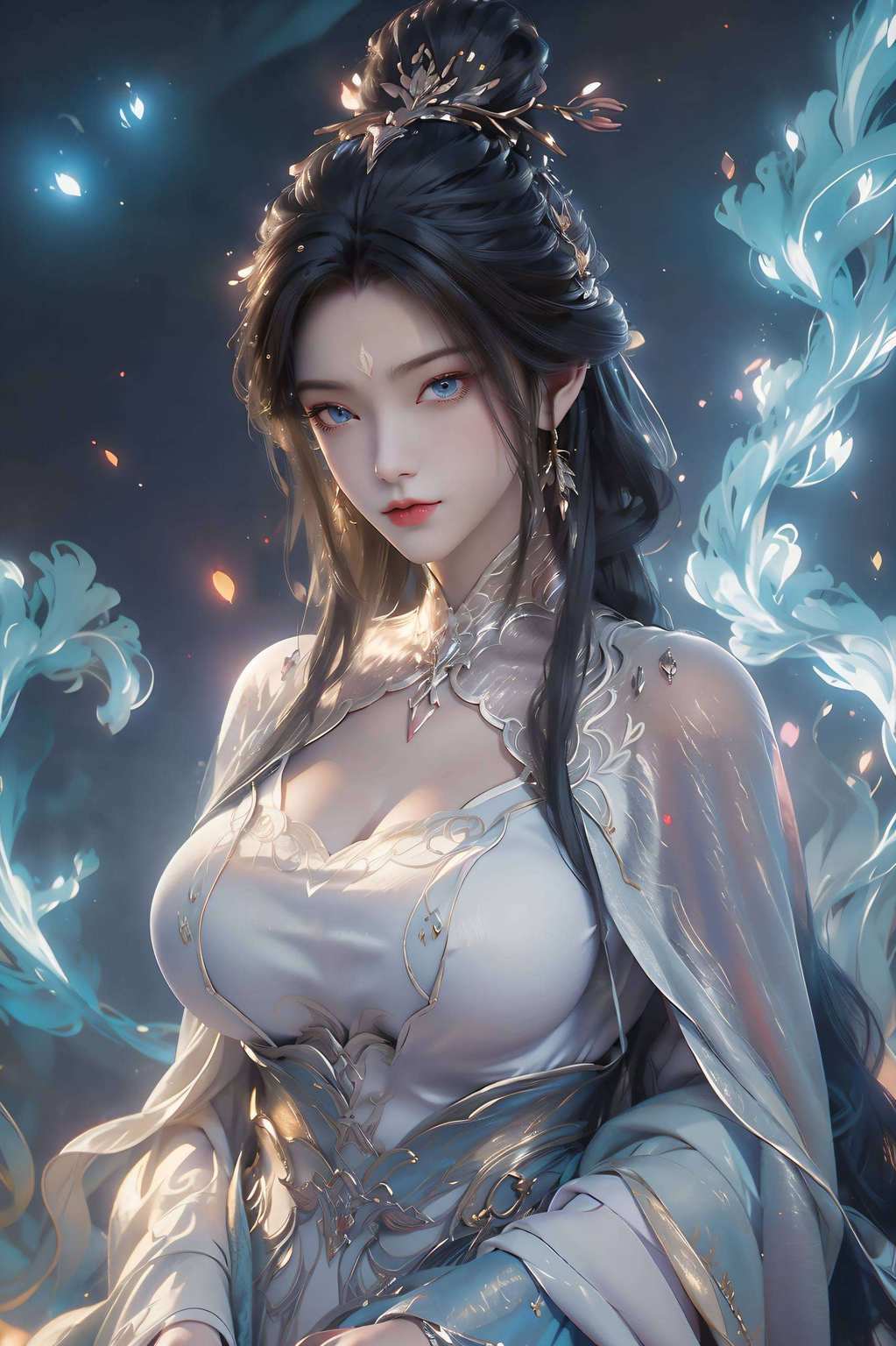 漫步在国漫的绚丽世界里她的每一次微笑