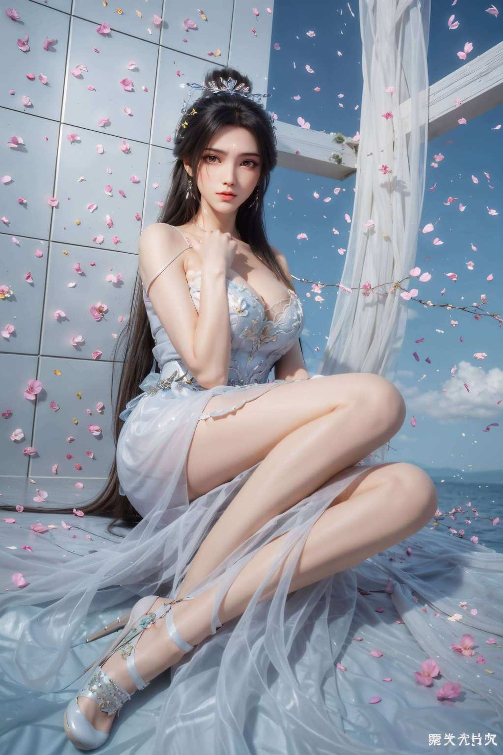 她是诛仙世界里的女侠
