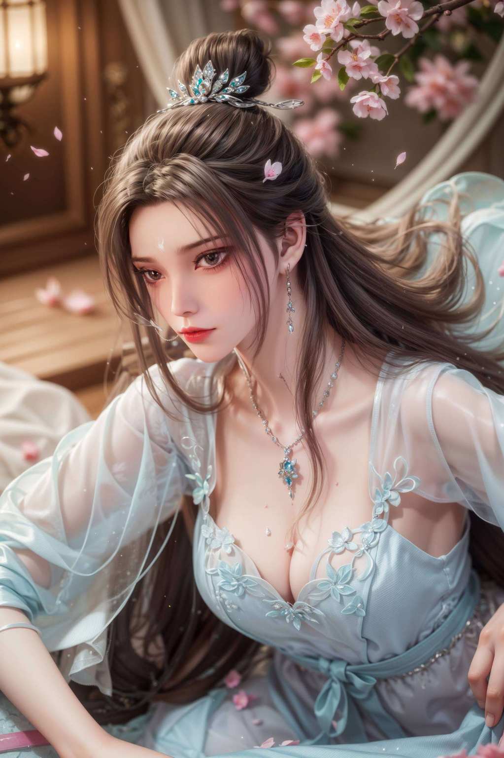 谁说玄幻世界里只有剑光剑影？陆雪琪这回直接把美照送上让粉丝们纷纷为之倾倒