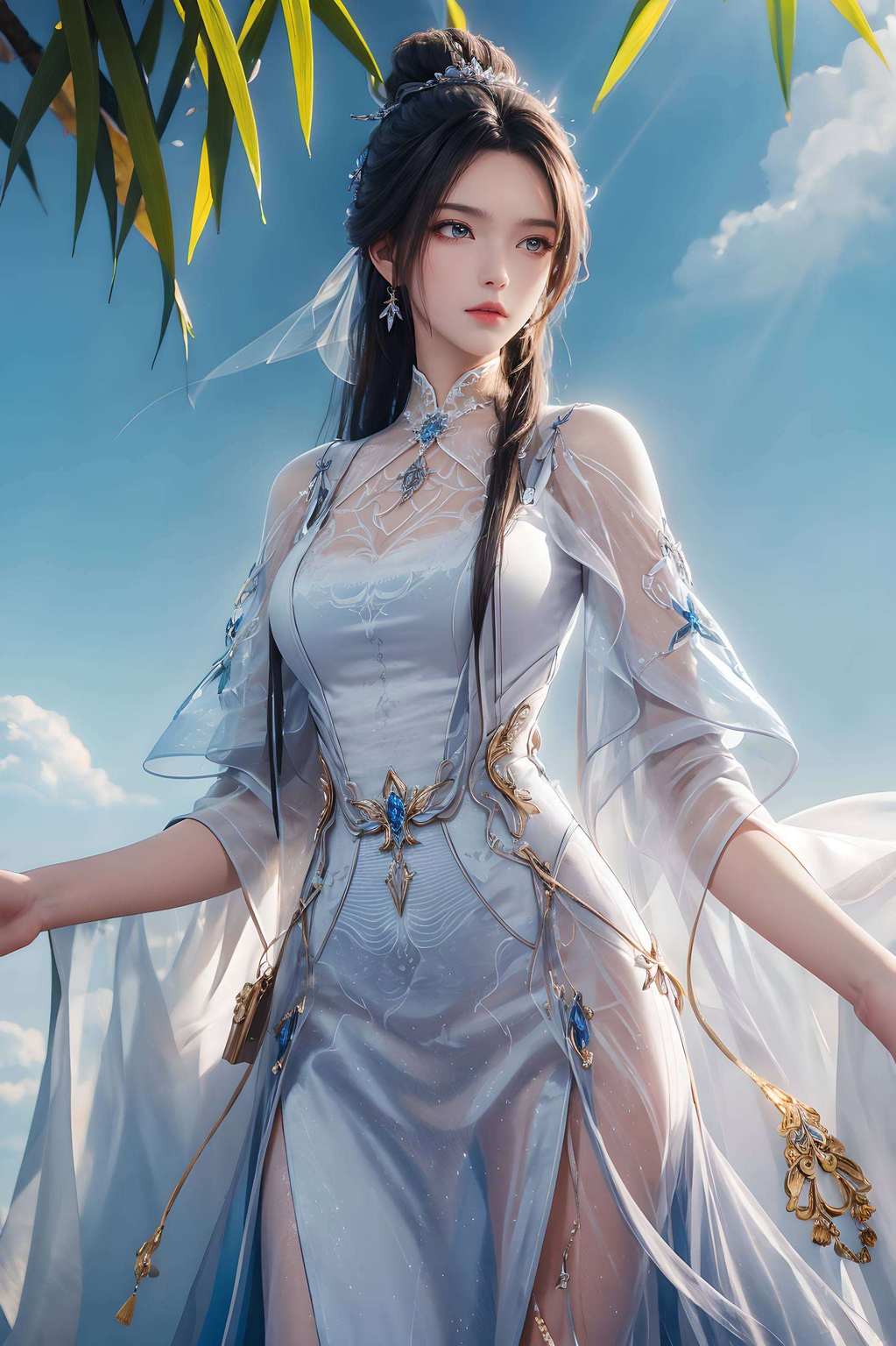 那抹清冷如霜的倩影更是那份坚韧与不屈
