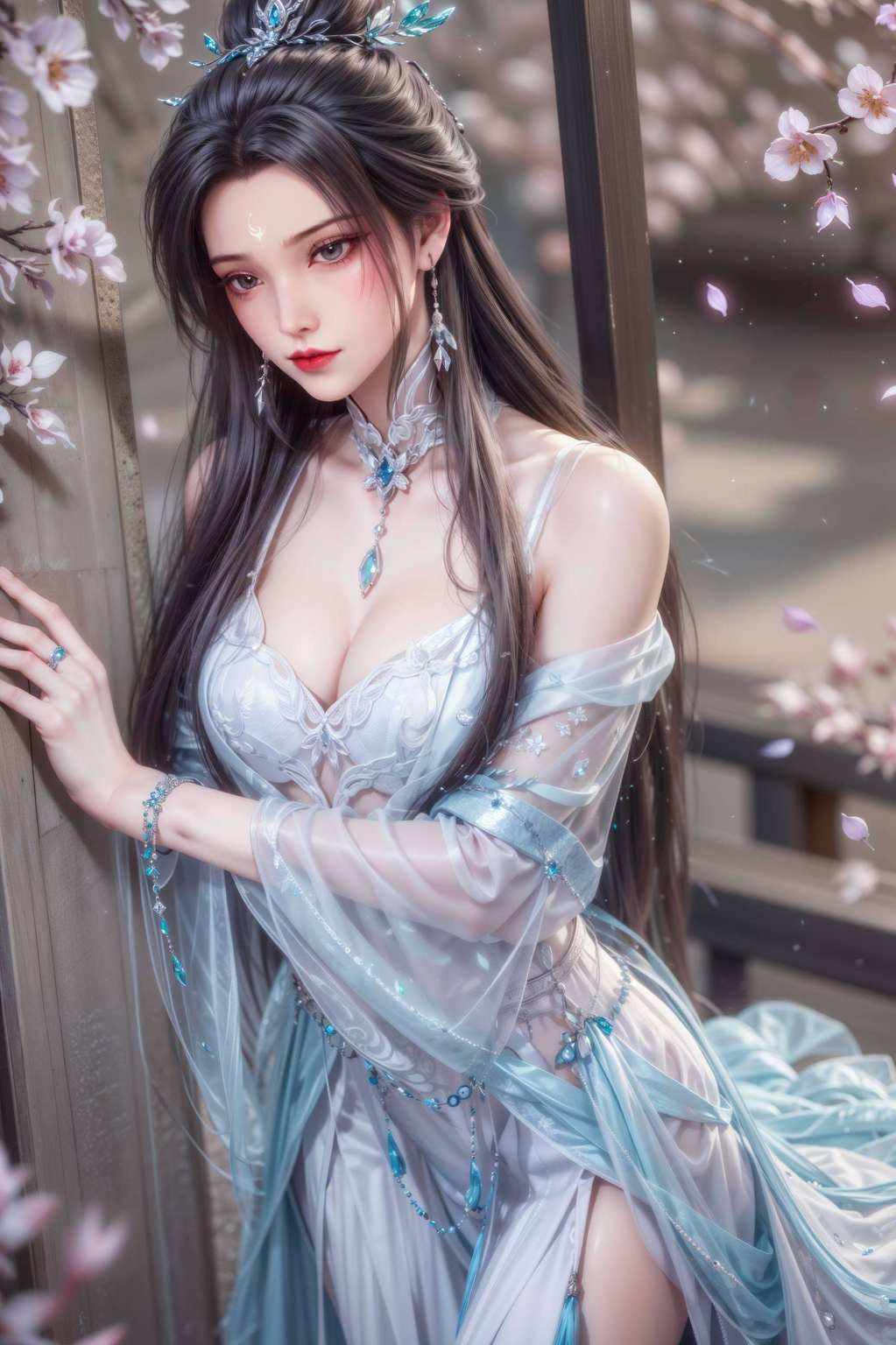 陆雪琪以其独特的魅力电脑壁纸上的4k超清画面