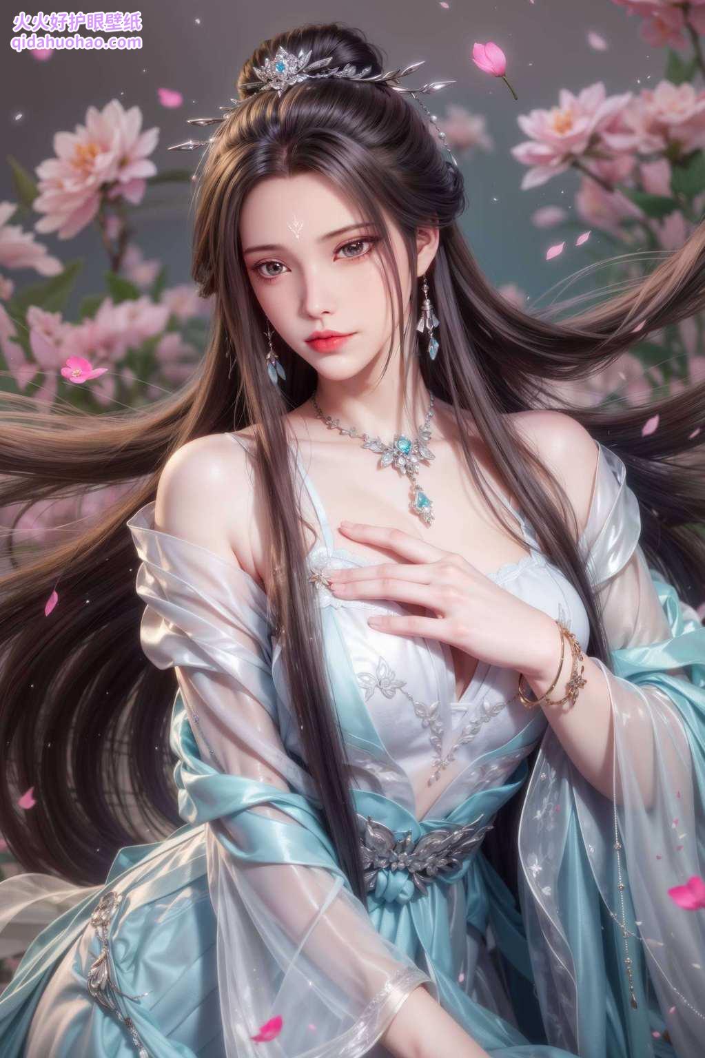 各位壁纸控们！今儿给大家介绍一款超燃的IPAD动画壁纸——那就是我们国漫界的女神担当来自诛仙的陆雪琪动态壁纸！这位仙女姐姐不仅剑法高超