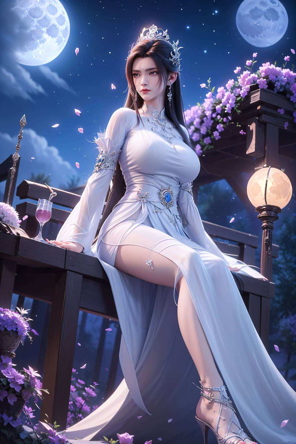 主角是我们那位眼神犀利、美艳动人的陆雪琪！这款高清壁纸捕捉了陆雪琪那深邃的眼睛朋友们！今天给大家推荐一款绝美的国漫壁纸