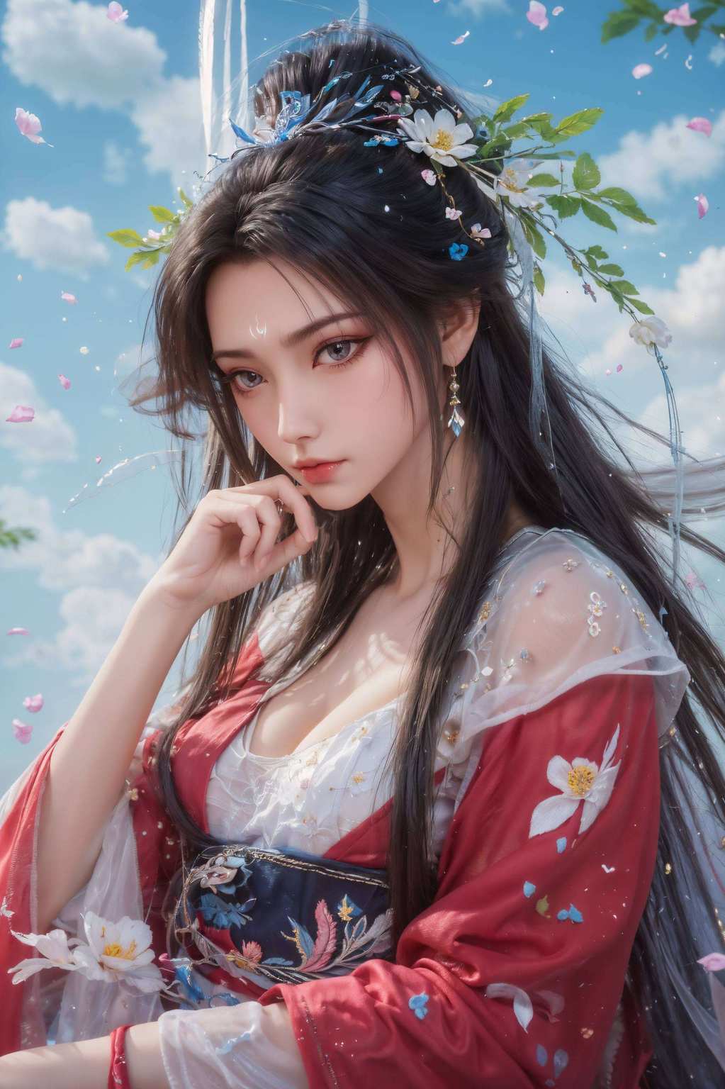 剑指苍穹仙姿卓绝