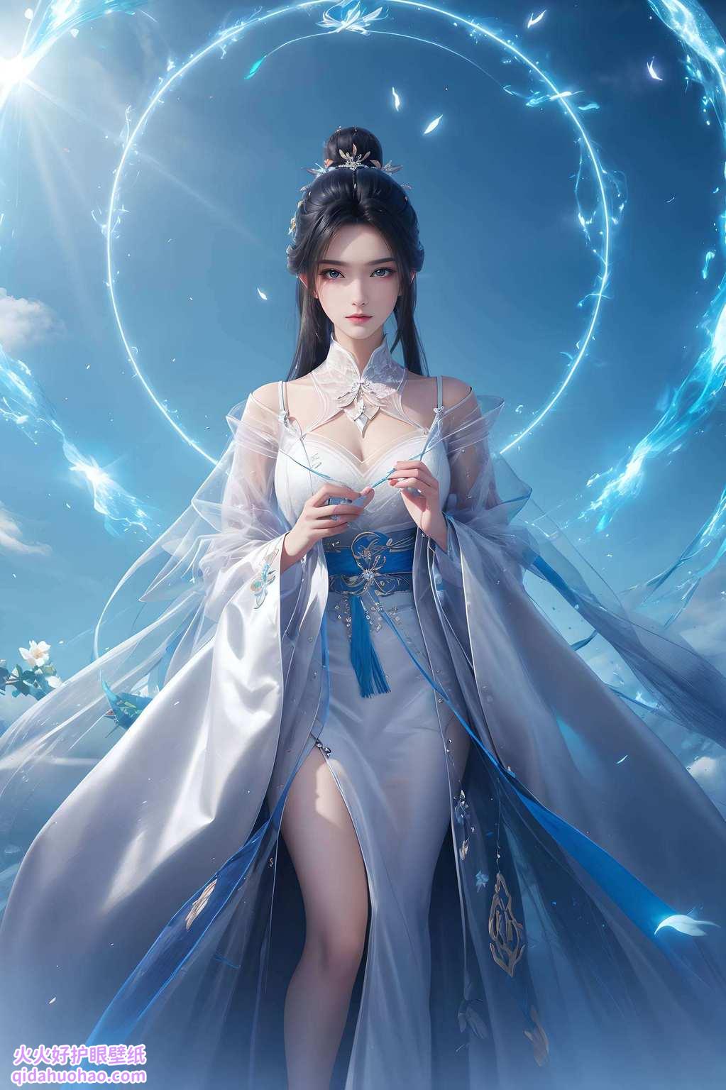 每当目光落在陆雪琪的身上都让人感受到生命的美好与玄幻的魅力