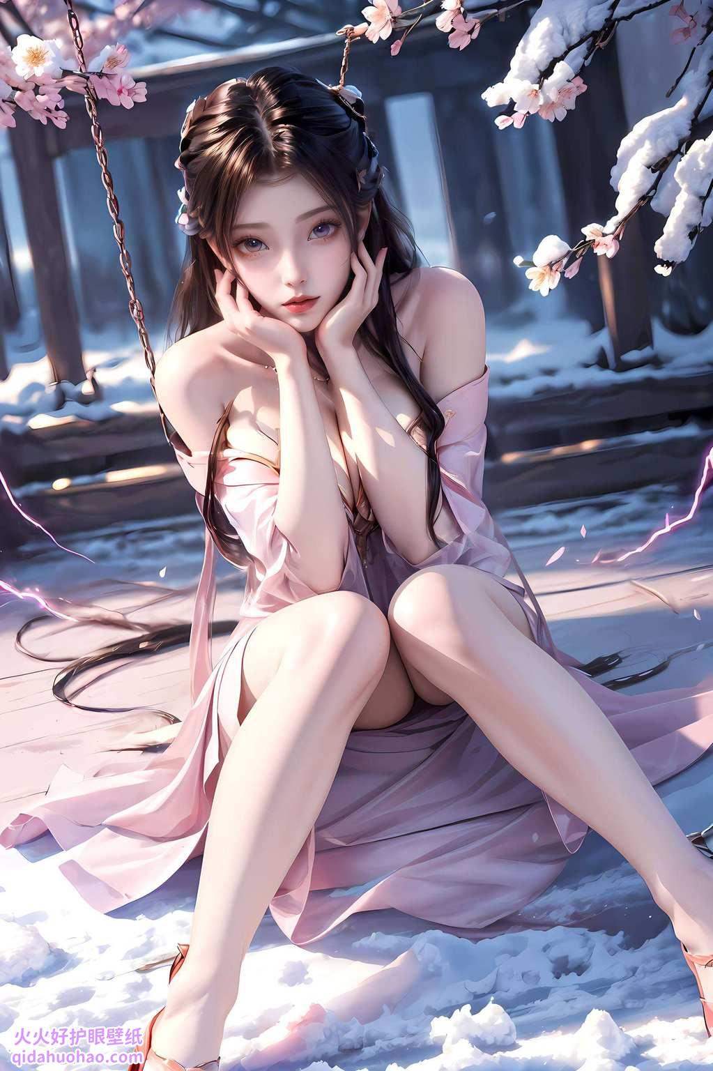 就在这壁纸里完美呈现让你的iPad瞬间变身玄幻世界的美女收藏家！