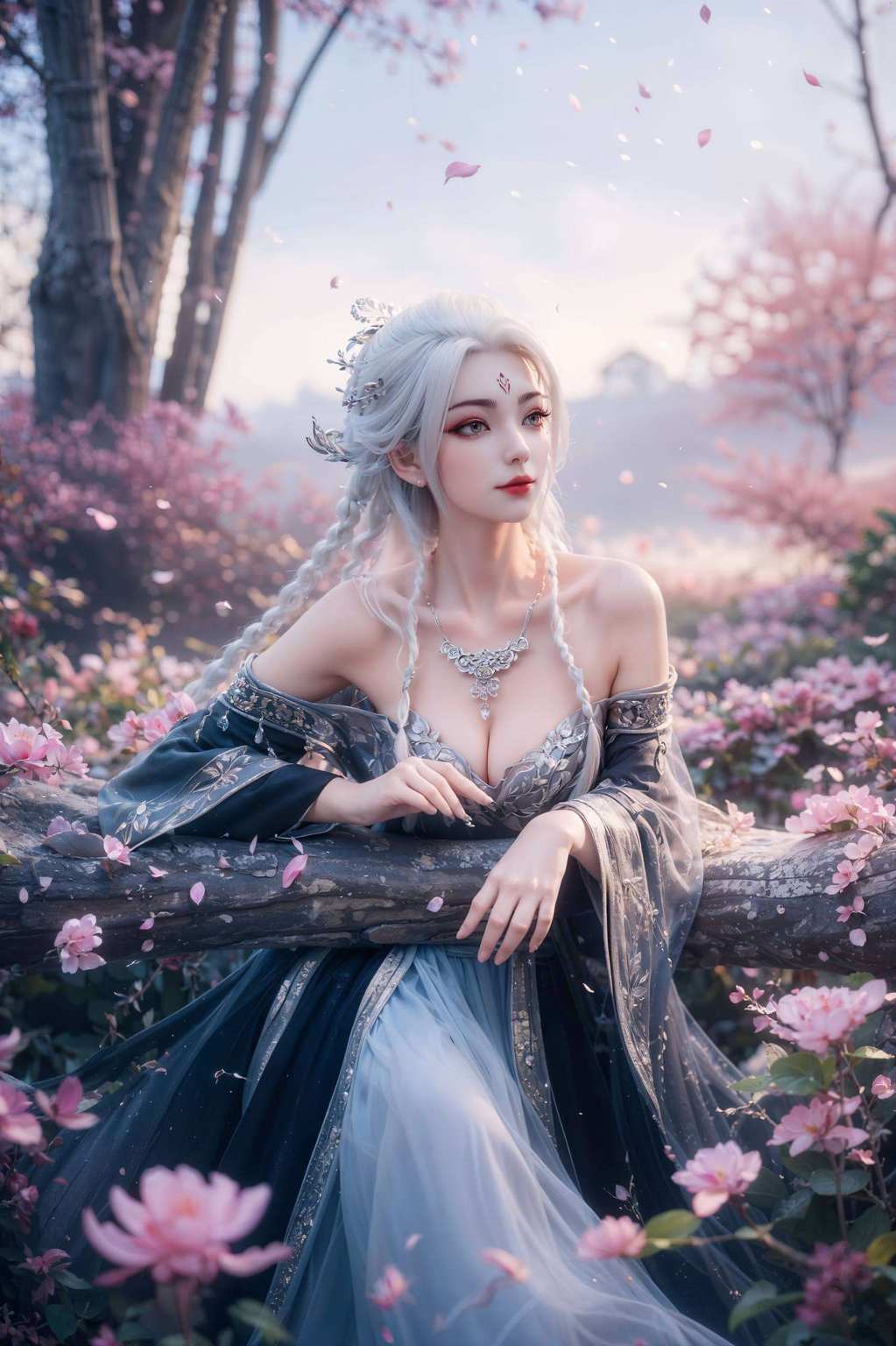诛仙世界里的玄幻美女立刻让所有手机竖屏都仙气逼人
