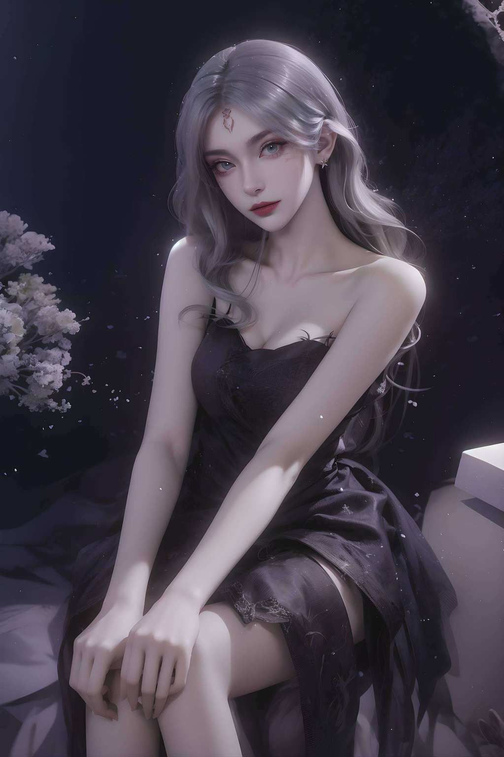 她的眼神清澈如水从《诛仙》的世界翩翩走来