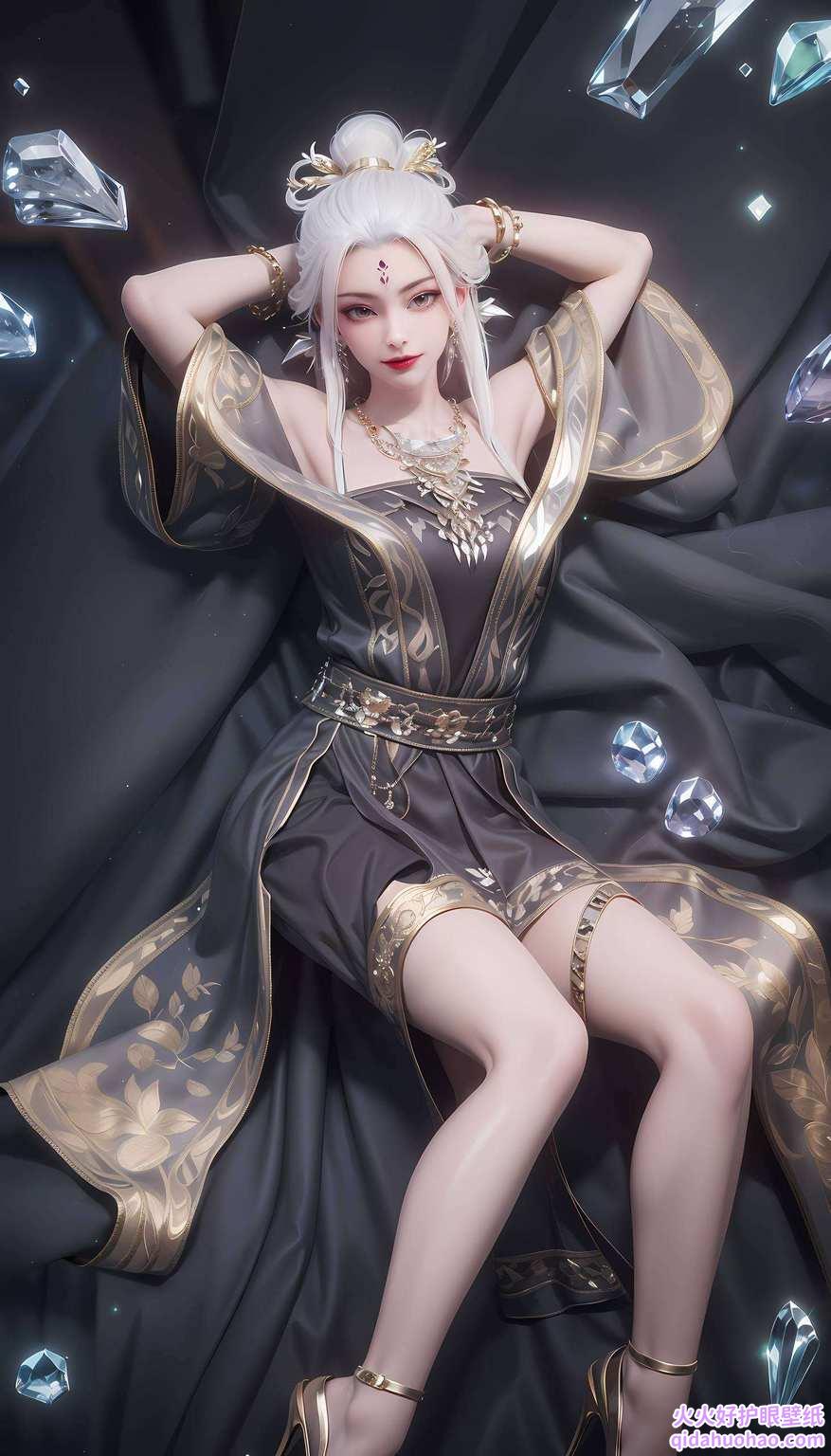 在这国漫女神的画卷中诛仙壁纸中的她