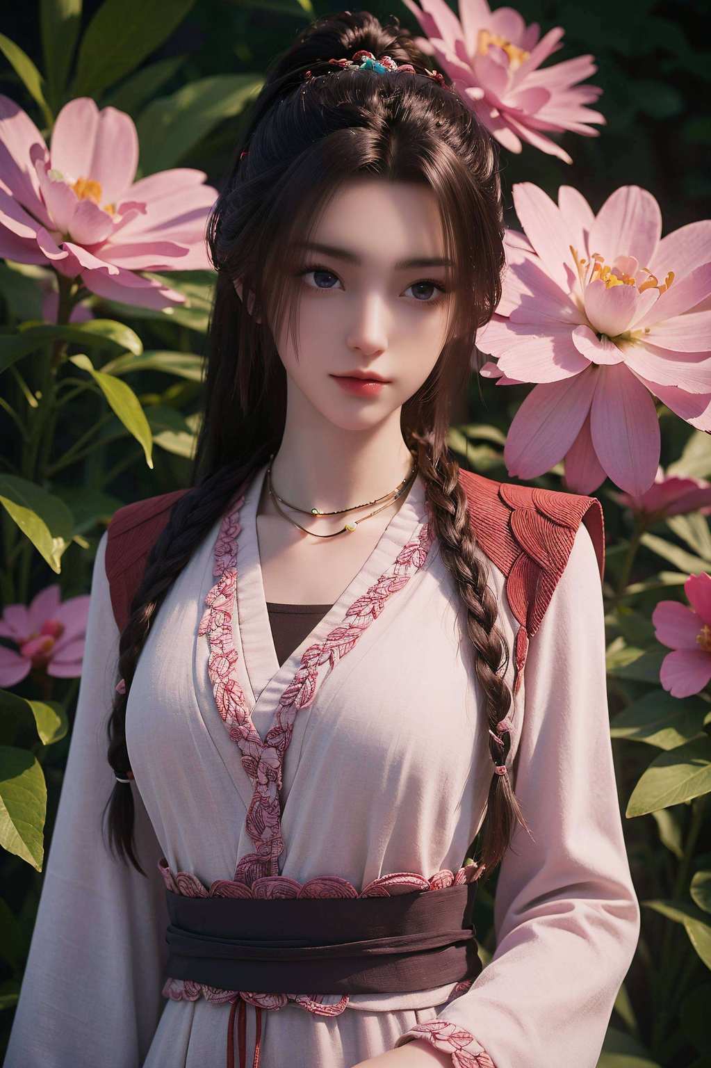 漫步在国漫的绚丽世界里她美的不仅仅是形象